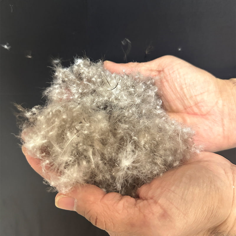 80 % harmaata ankanuntuvaa