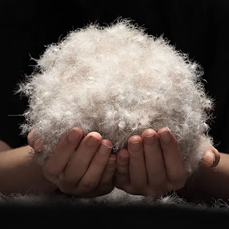 90 % harmaata ankanuntuvaa