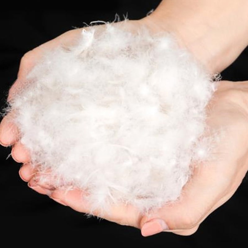 90 % puhdasta valkoista hanhenuntuvaa